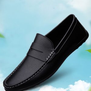 Giày Lười Da Bò Nam Cao Cấp, Thoải Mái, Dễ Phối Đồ, Bảo Hành Chính Hãng GD31